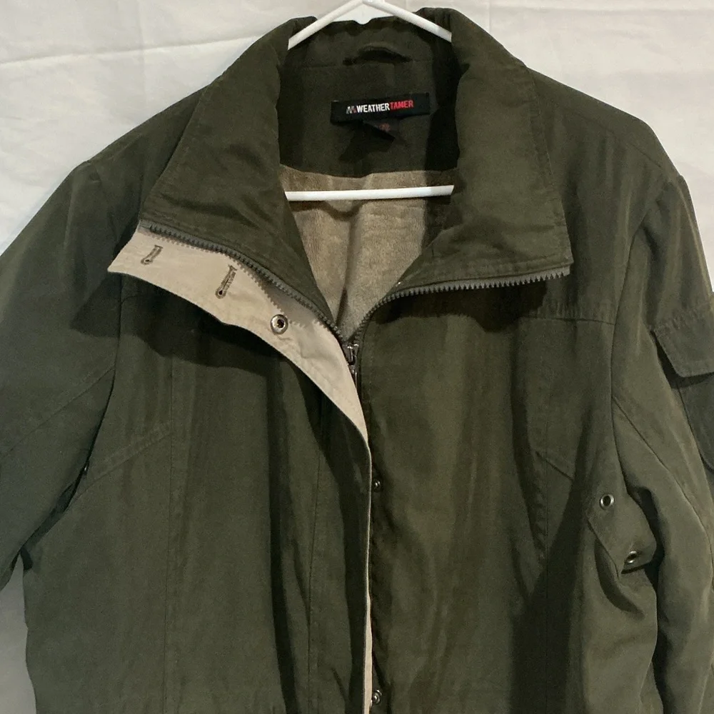 Men's Dark Green Military Field Jacket